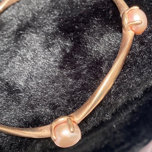 Bronzo Italia Pearl Bangle - Picture 7 of 7